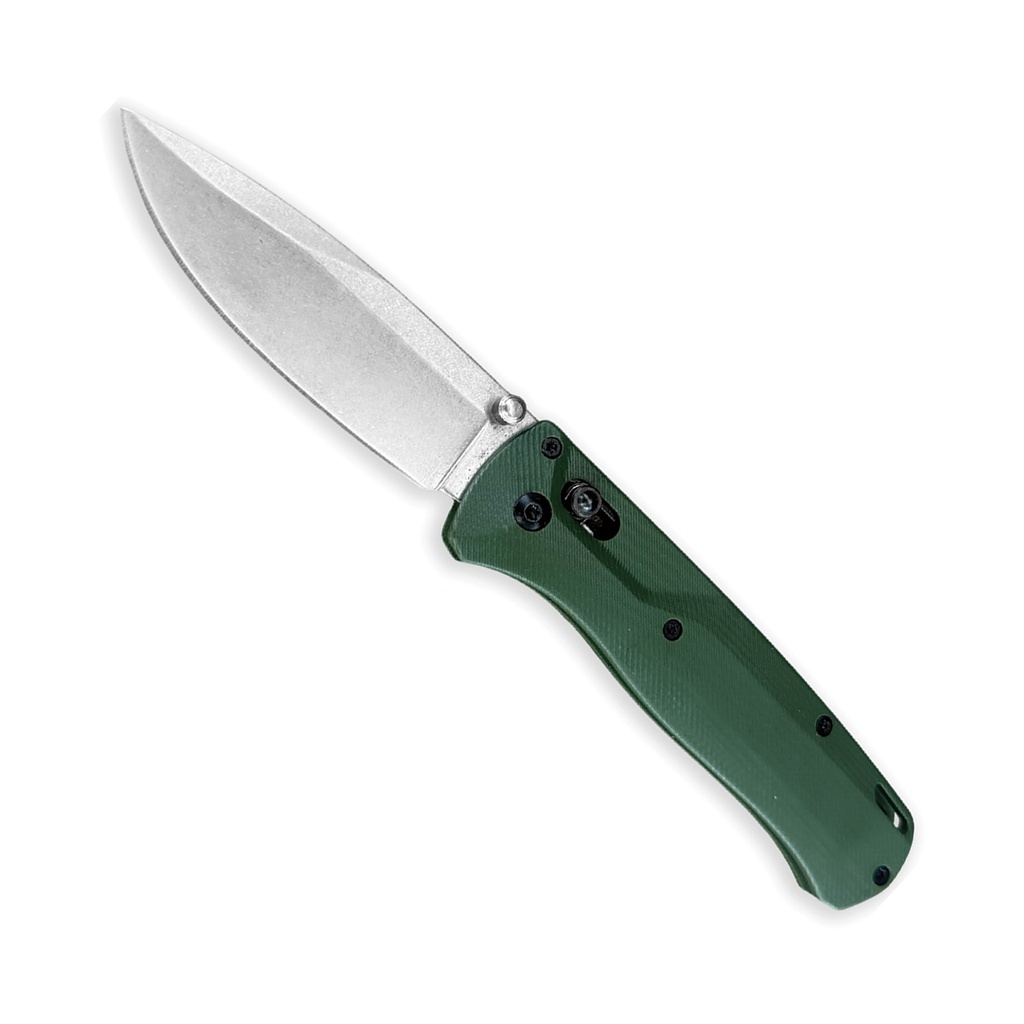 Green Vector Axis-Lock Folding Knife - G10 Olive