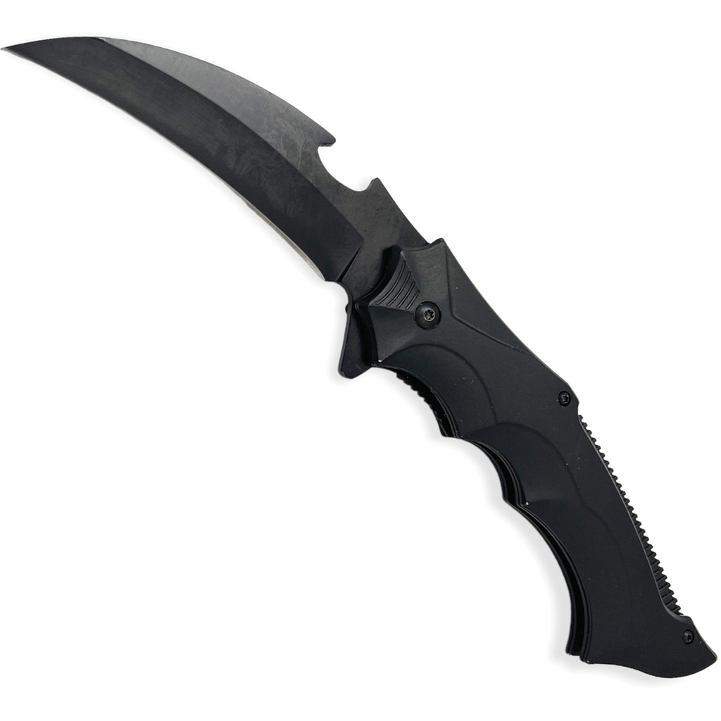 Night Claw Rapid-Deploy Karambit Knife - Matte Black
