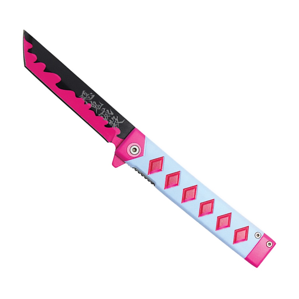 Ancient Echo Assisted Opening Pocket Knife - Pink Tanto
