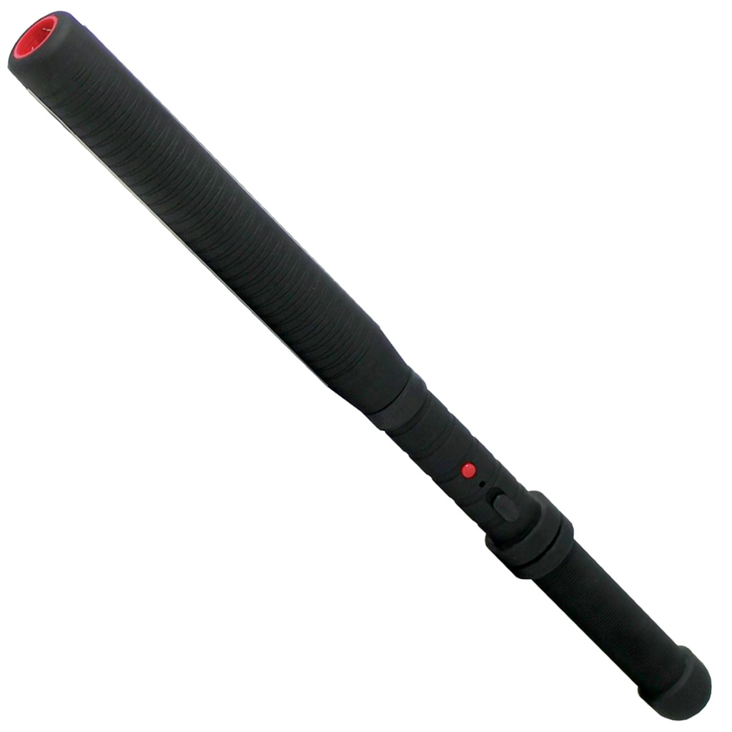 RailGuard Electrified-Edge Stun Baton - Midnight Black