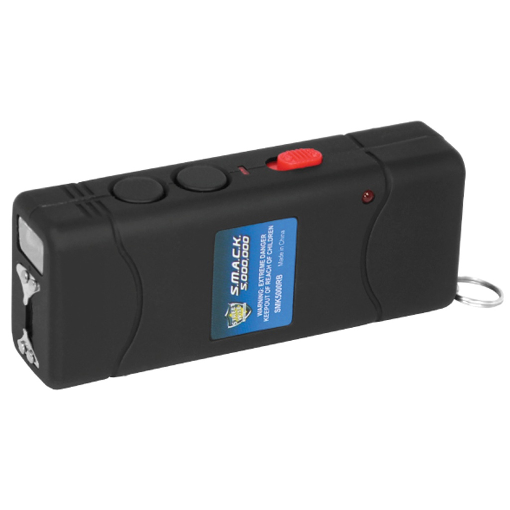Stealth Micro Arc Rechargeable Keychain Stun Gun - Midnight Black