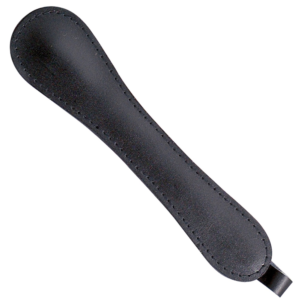 Quiet Authority Retention Slapper - Black Leather