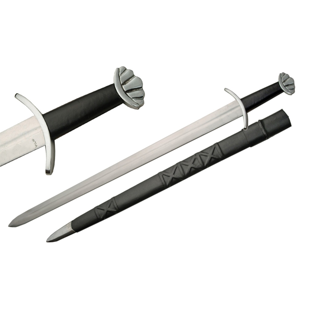 Shadow Lobe Heritage Viking Sword - Midnight Black