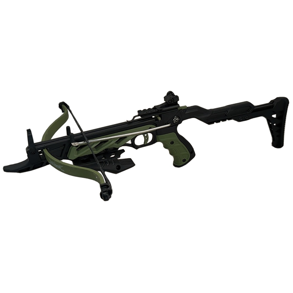 Field Operator Self-Cocking Pistol Crossbow - OD Green