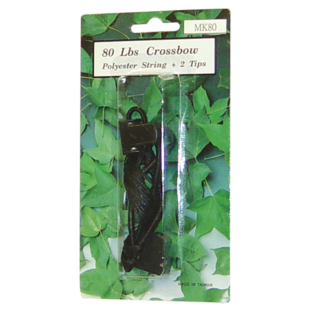 Tightweave TipGuard 80 lb Crossbow String - Black Polyester