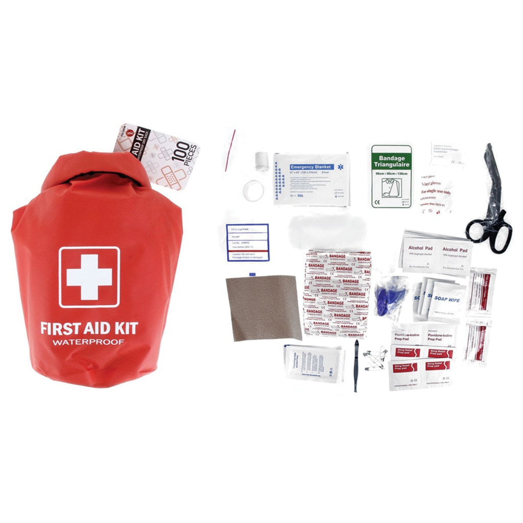 Signal Cross Stormproof First Aid Kit - Red Dry Sack