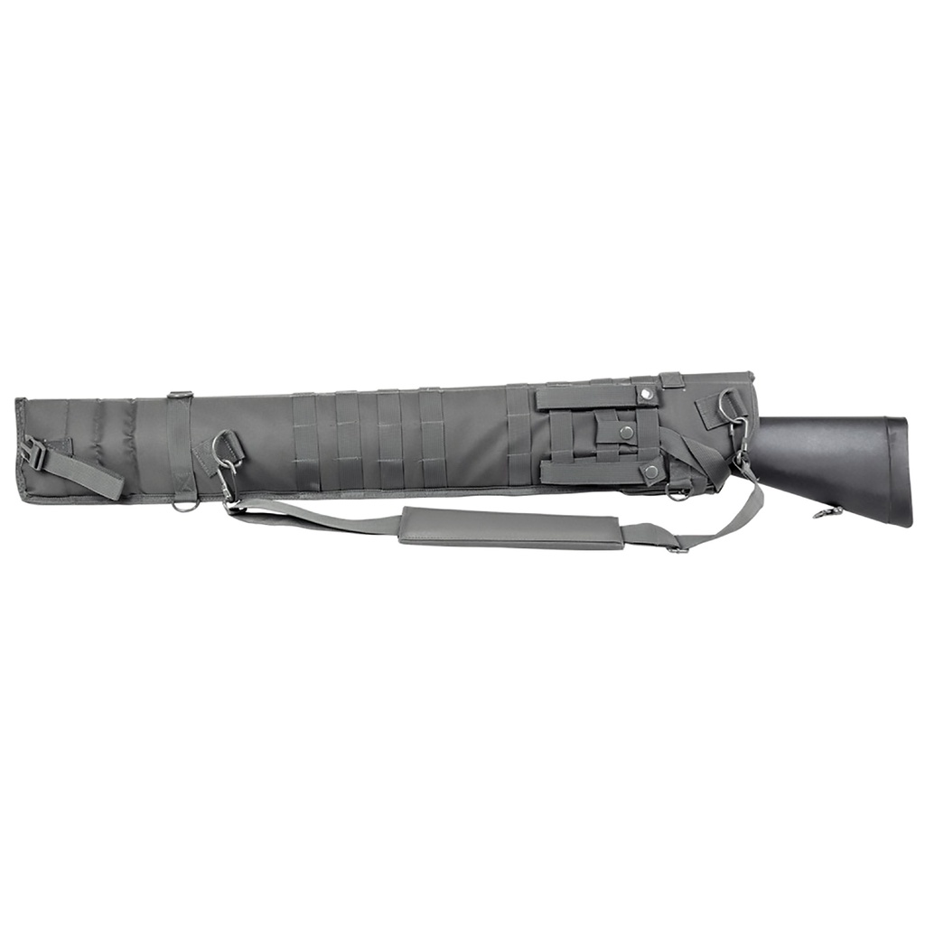 Urban Sentry Ambidextrous MOLLE Shotgun Scabbard - Midnight Black