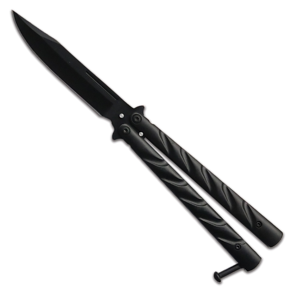 Shadowline Balance Tactical Butterfly Knife - Matte Black