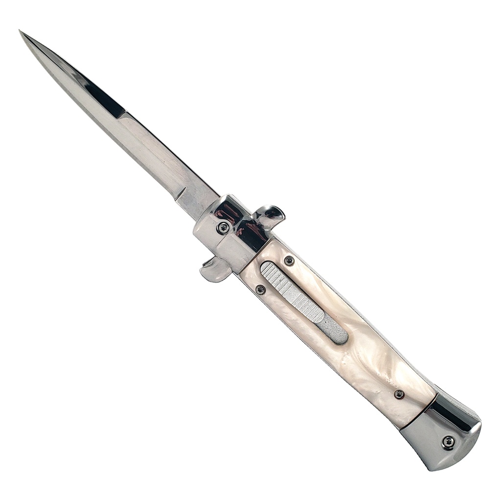 Milano Heritage Quick-Deploy OTF Knife - White