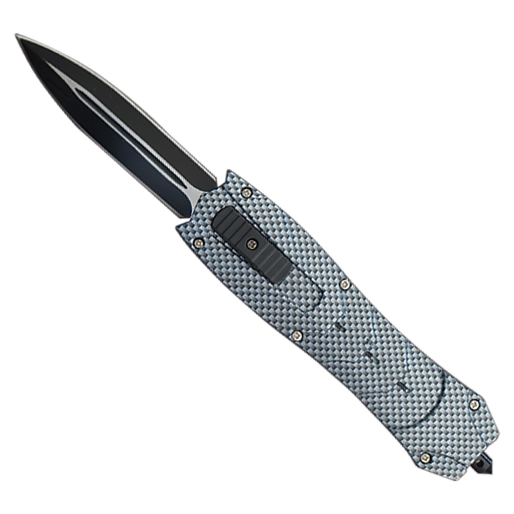 Carbon Phantom Dual-Action OTF Knife - Carbon Fiber