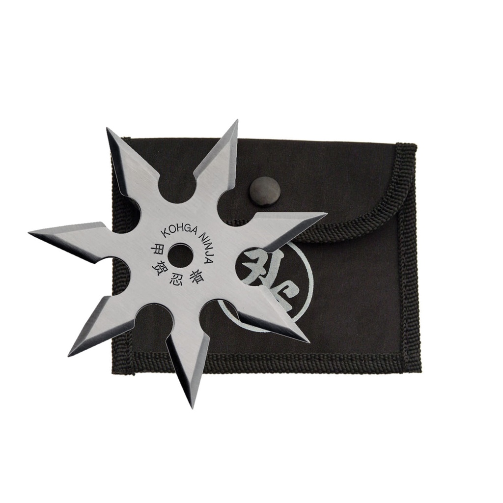 Sevenfold Control Ninja Throwing Star - Silver