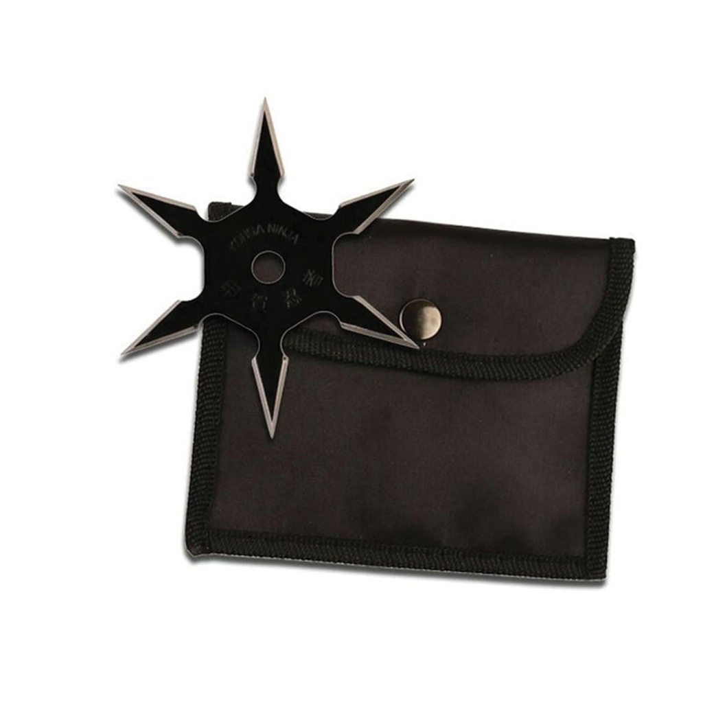 Shadow Hex Stealth Throwing Star - Matte Black