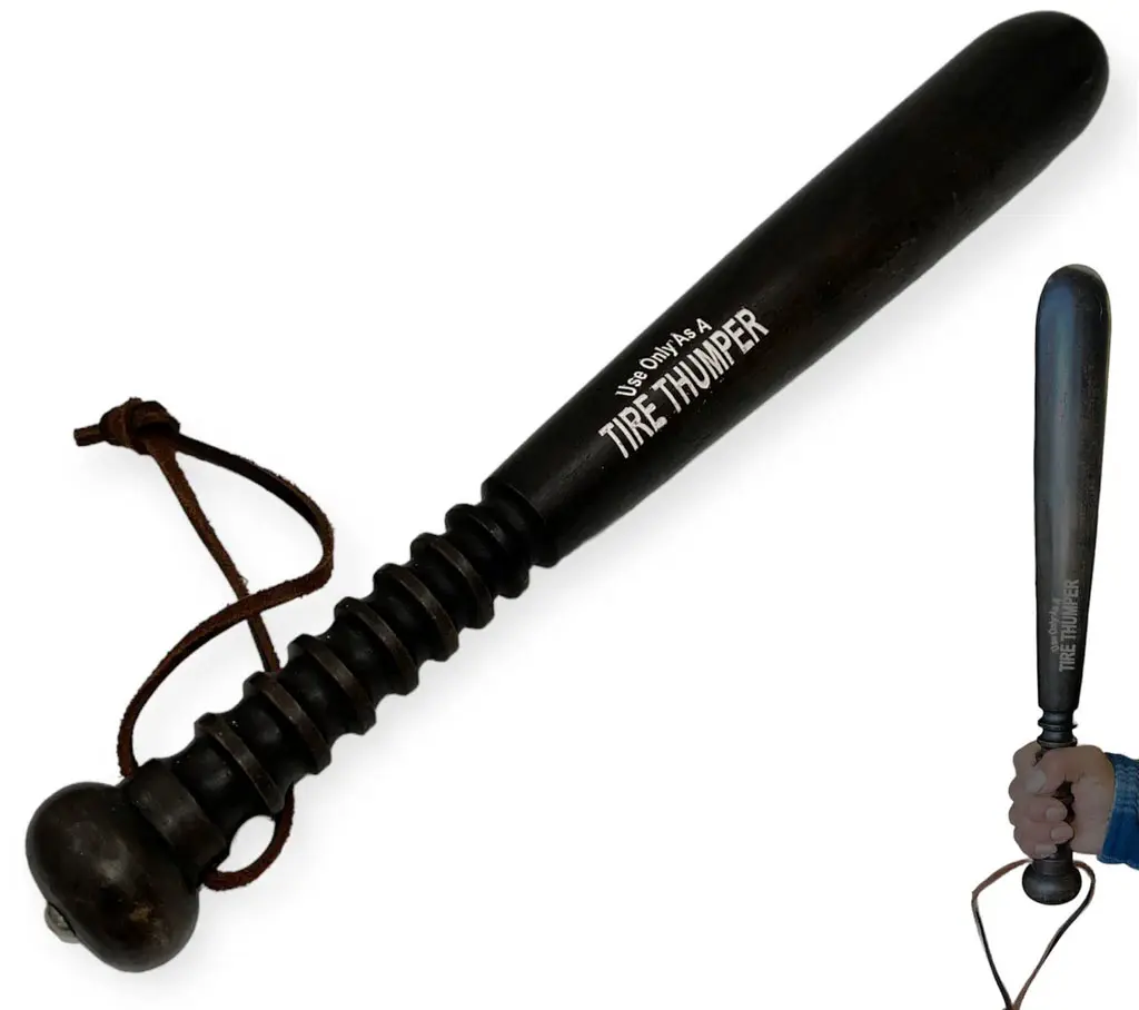 Route Sentinel Balanced Tire Thumper - Matte Black Wood