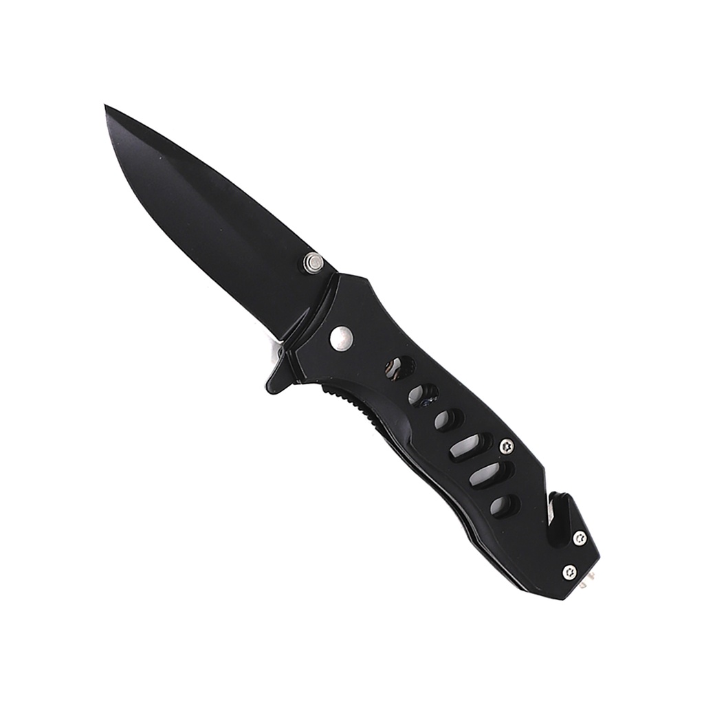 Blackout Responder Quick-Deploy Spring Assisted Knife - Matte Black