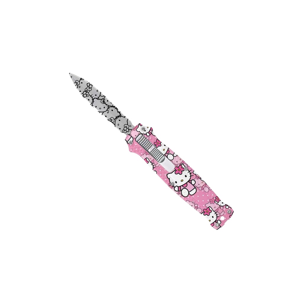 Kitty Pop California‑Legal Mini OTF Knife - Pink