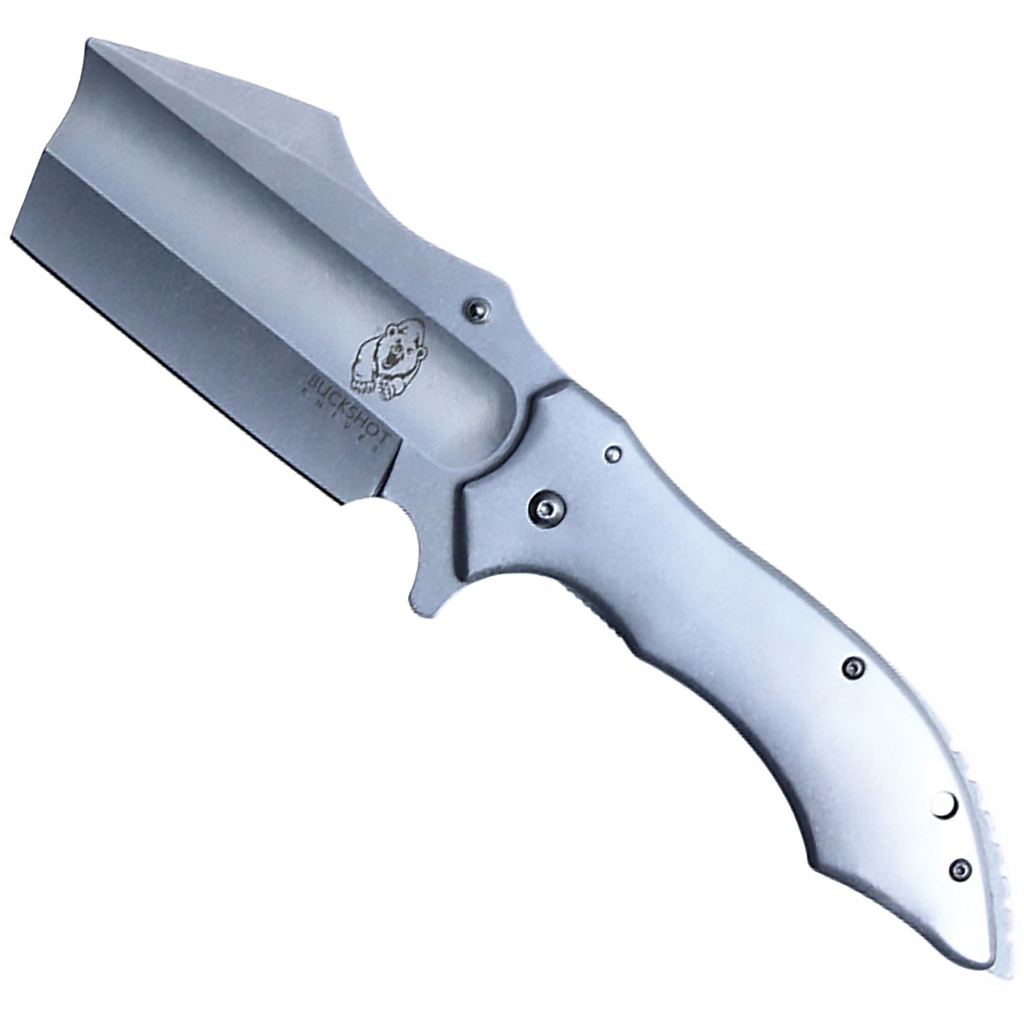 Silver Phantom Quick-Cleave Assisted Opening Knife - Mirror Steel