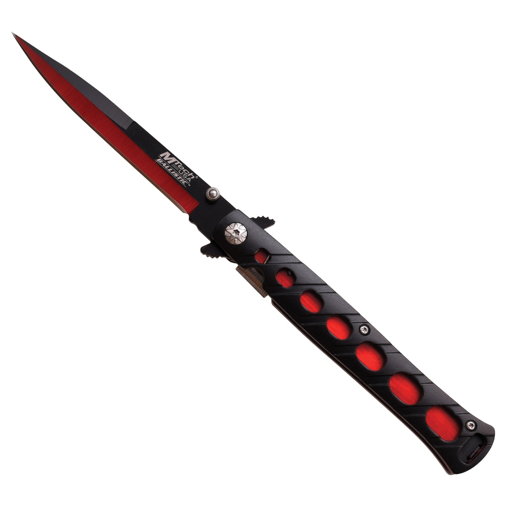 Crimson Stiletto Rapid-Deploy Assisted Knife - Two Tone Steel