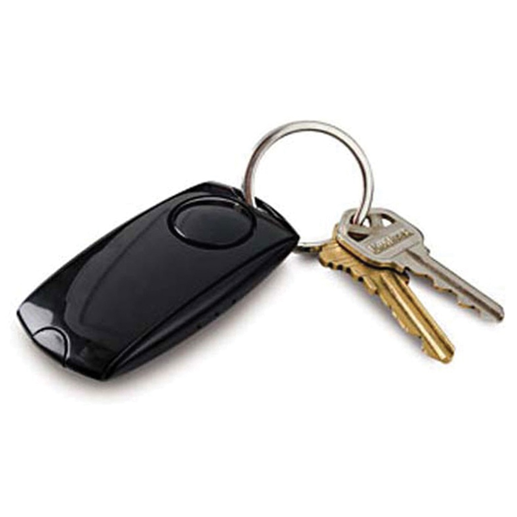 Silent Signal Dual-Switch Personal Alarm - Gloss Black