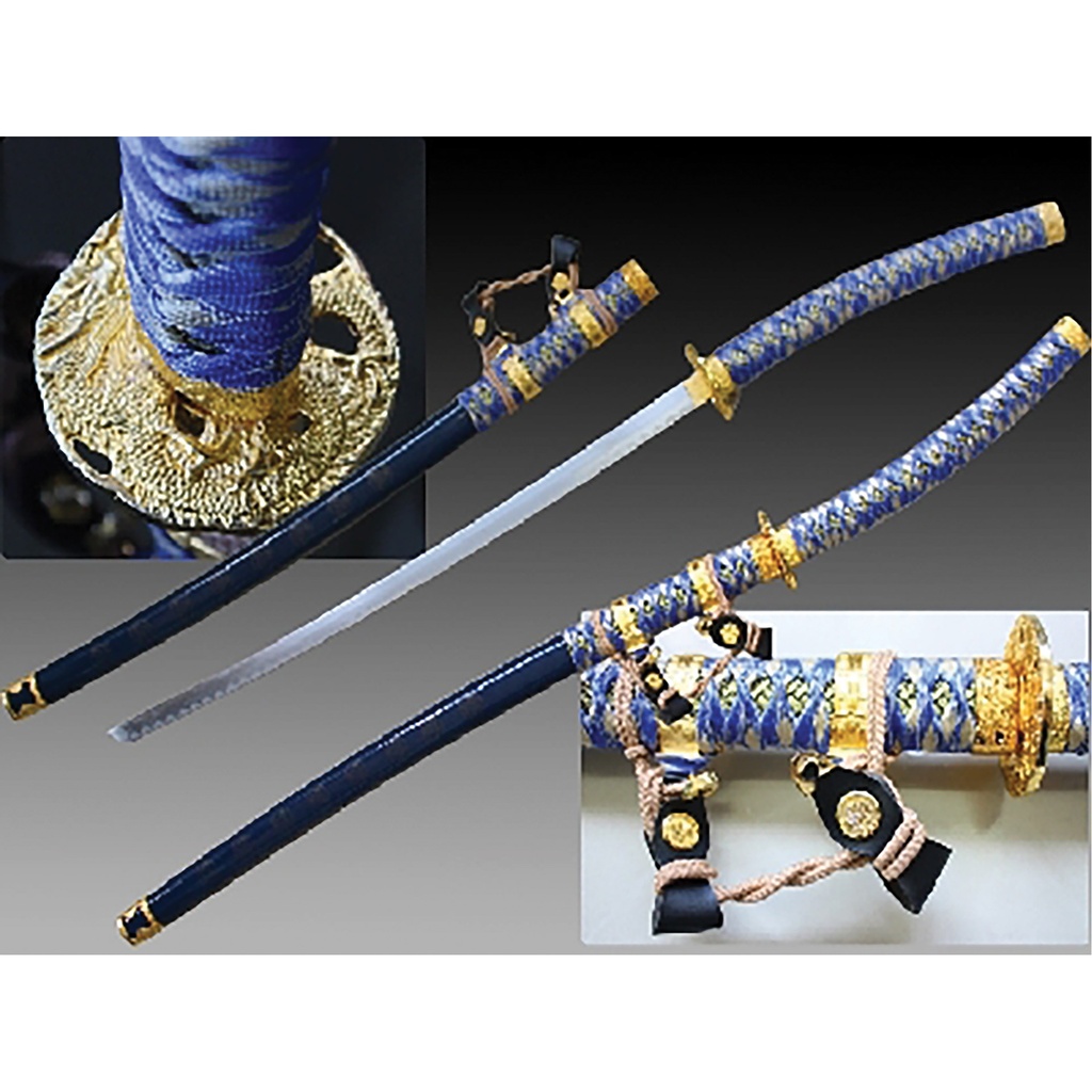 Imperial Horizon Ceremonial Jintachi Sword - Blue Gold