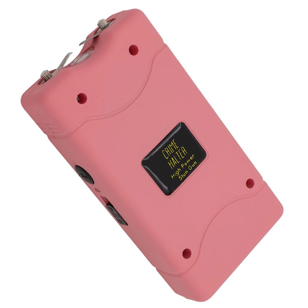 Soft Shock Demolisher High Power Stun Gun - Pink Rubberized