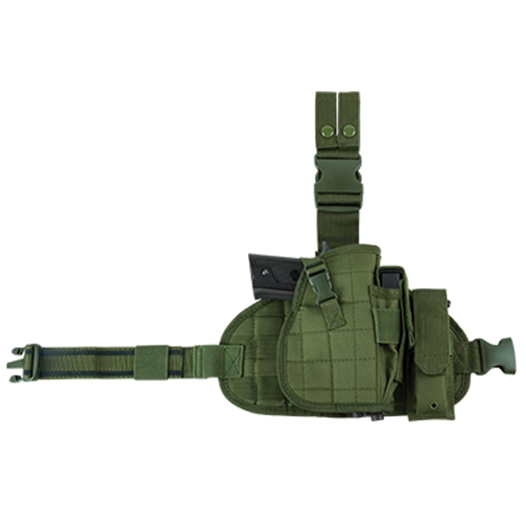 Modular Response Drop Leg Holster Rig - OD Green