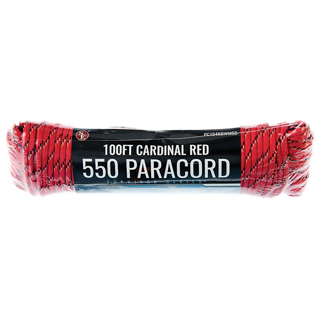 Signal Lifeline Survival Paracord - Cardinal Red Camo