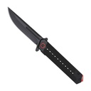 SAMPLE -Ember Pivot Quick-Deploy Spring Assisted Knife - Black G10