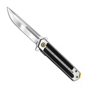SAMPLE -Silverline Dual-Matrix Spring-Assisted Knife - Black G10