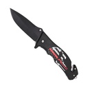 SAMPLE -Patriot Rescue Assisted Opening Knife - Black Blade