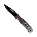 AeroVent Safety-Lock Automatic Knife - Gray Aluminum