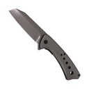 Lustrous Edge Quick-Deploy Spring-Assisted Knife - Gray Titanium Nitride