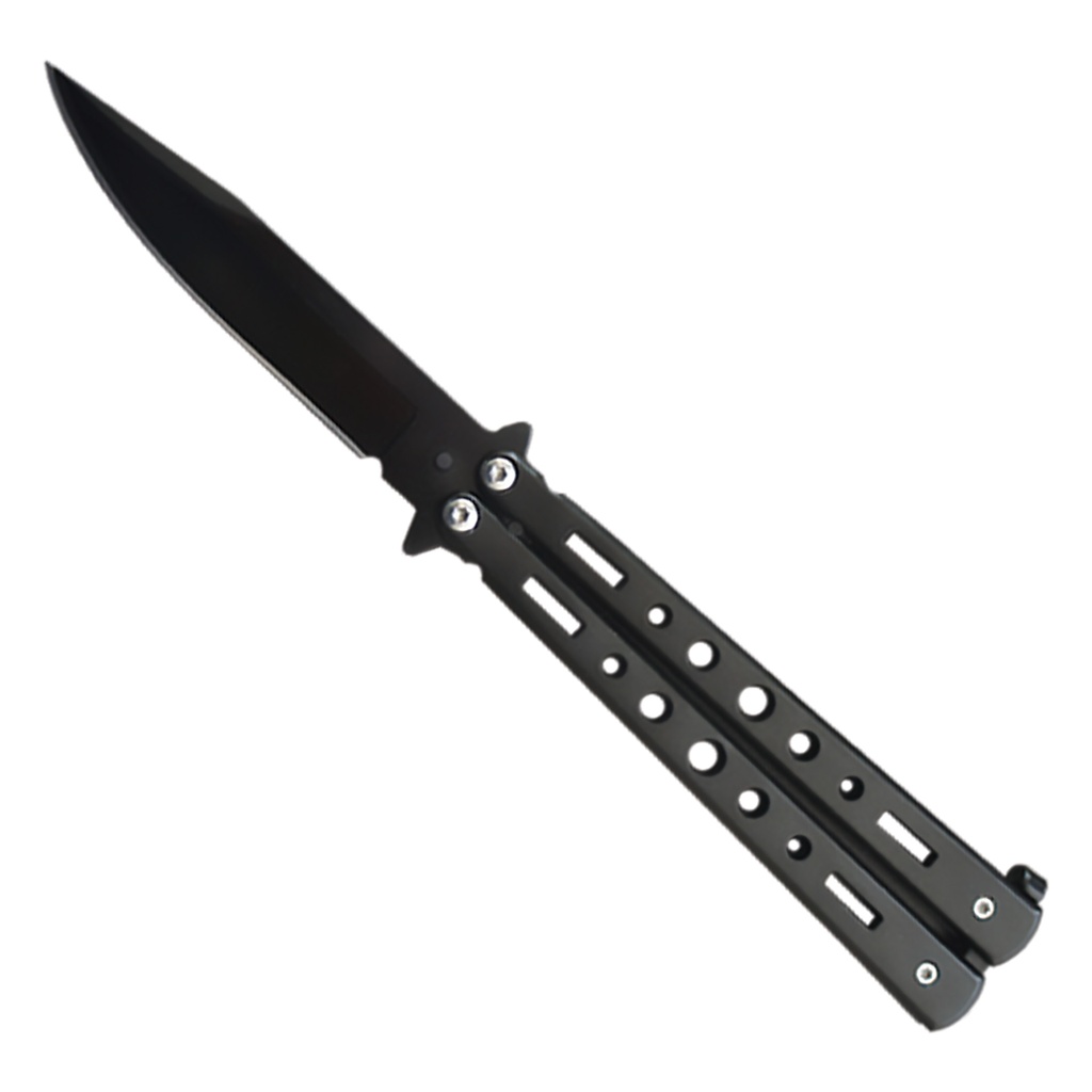 Shadow AerialFlow Stealth Balisong - Matte Black
