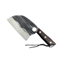 Hooped Grip Prep-Control Meat Cleaver - Brown Pakkawood