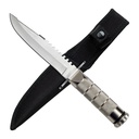 Ridgeback Utility Full-Tang Fixed Blade Knife - Matte Steel