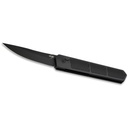 Shadowline Kwaiken Push-Button Automatic Knife - Black Aluminum