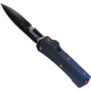 Redline Stealth Single-Action OTF Knife - G10 Black