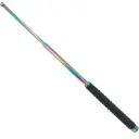 Aurora Strike Quick-Deploy Expandable Baton - Rainbow Titanium