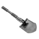 Trail Scout Tactical 3-in-1 Folding Shovel - Black Carbon Steel