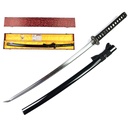 Dojo Honor Ceremonial Katana Sword - Black Scabbard
