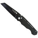 Wharncliffe Blade Automatic Knife - All Black