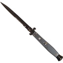 XL Godfather Stiletto Switchblade - Carbon Fiber