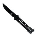 420C Butterfly Knife - Clip Point - Black