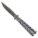 Twister Butterfly Knife - Rainbow
