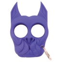 Bull Dog Self Defense Keychain Blue